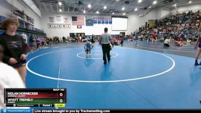 170 lbs Champ. Round 2 - Nolan Hornecker, Natrona County vs Wyatt Trembly, Dubois