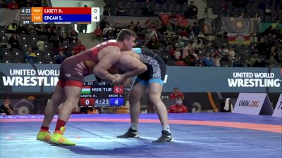 125 kg Quarterfinal - Daniel Ligeti, HUN vs Salim Ercan, TUR