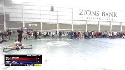 126 lbs Cons. Round 4 - Evan Craner, Utah vs Clint Gull, Stallions Wrestling Club