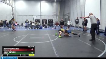 84 lbs Round 4 (6 Team) - Rocco Lombardo, River WC vs Mert Ozturk, LCWC