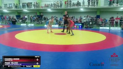 69kg Champ. Round 1 - Charisa Okeke, Windsor WC vs Paige Veloso, Alberta Elite Women`s WC