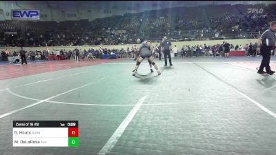 128 lbs Consi Of 16 #2 - Griffin Houts, Norman North vs Marcus DeLaRosa, Altus JH