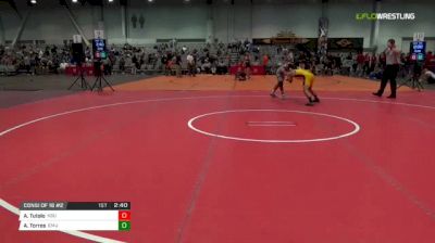 133 lbs Consi of 16 #2 - Anthony Tutolo, Kent State vs Armando Torres, Eastern Michigan University