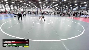 80 lbs Rd# 3 12:00pm Friday - Tyler Verceles, Maryland Gold vs Ziggy Sandoball, M2TC Red