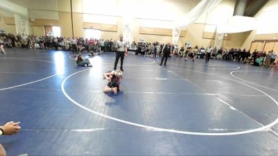 75 lbs Cons. Semi - Brock Gale, Sanderson Wrestling Academy vs Keaton Hardee, Ravage Wrestling Club