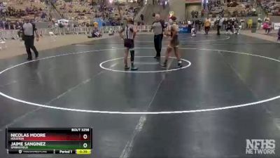 AA 106 lbs Cons. Round 2 - Jaime Sanginez, Springfield vs Nicolas Moore, Houston