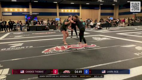 Candice Thomas vs Laura Rice 2024 ADCC Las Vegas Open