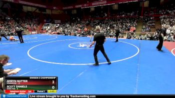 120 lbs D1/d2/d3 Finals (sat 3:00 P.m.) - Amryn Nutter, Fennimore vs Scott Daniels, Shiocton