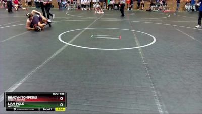 88 lbs Round 3 - Liam Polk, Westshore vs Bradyn Tompkins, Massa?s Maniacs