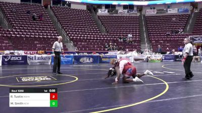 285 lbs Consi Of 16 #2 - Roan Tustin, Waynesburg vs Micah Smith, New Oxford