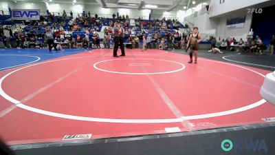 105 lbs Semifinal - Clayton Warner, Sallisaw Takedown Club vs Carter Randall, Keystone Kids Wrestling Club