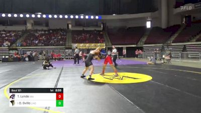 184 lbs Round Of 64 - Tyler Lynde, Stony Brook vs Drew Gvillo, Lindenwood