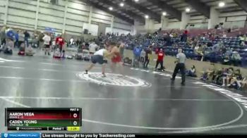265 lbs Champ Round 1 (16 Team) - Caden Young, Utah Gold vs Aaron Vega, Idaho 2