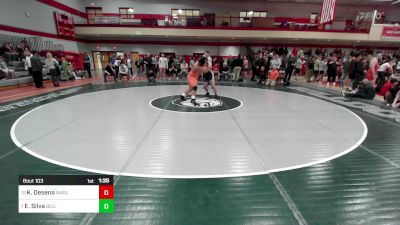 220 lbs Round Of 16 - Kevin Desena, Marlborough vs Ethan Silva, Bellingham