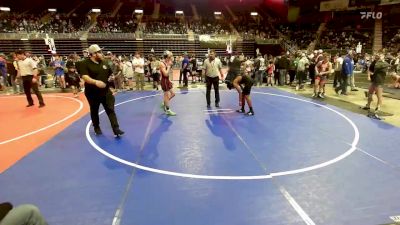 123 lbs Consi Of 8 #1 - Noah Alvarez, Silverback WC vs Conner Heitz, Circle WC