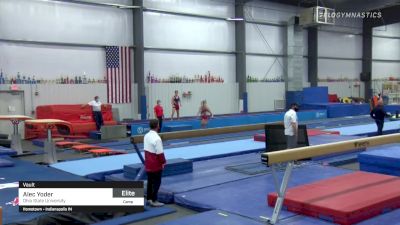 Alec Yoder - Vault, Ohio State University - 2021 April Men's Senior National Team Camp