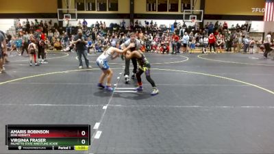 92/hwt Round 1 - Amaris Robinson, Dixie Hornets vs Virginia Fraser, Palmetto State Wrestling Acade