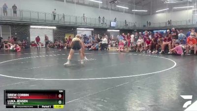 126 lbs Round 1 (6 Team) - Drew Corbin, Team 901 vs Luka Jensen, Guerilla WC