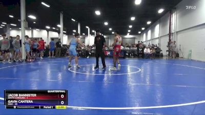 130 lbs Quarterfinals (8 Team) - Jacob Bannister, South Carolina vs Gavin Cantera, Ohio