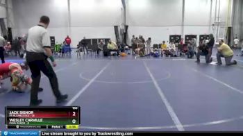 100 lbs Round 2 (8 Team) - Jack Signor, PA Alliance Red vs Wesley Carville, Penn Manor