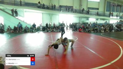 132 kg Semifinal - Sardor Usmonov, Mira Mesa vs Jonathan Woods, Scotsmen WC