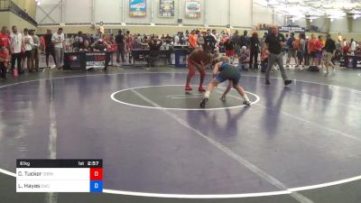 61 kg Semifinal - Charles Tucker, Cornell vs Louie Hayes, Cavalier Wrestling Club