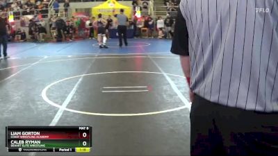 146 lbs Semifinal - Liam Gorton, Coast Wrestling Academy vs Caleb Ryman, DeHart Elite Wrestling