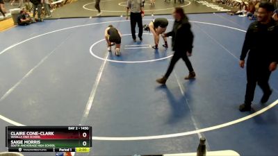 145G Semifinal - Saige Morris, South Anchorage High School vs Claire Cone-Clark, Wasilla High School