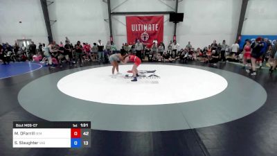 58 kg Semifinal - Mia OFarrill, Wyoming Seminary vs Sophia Slaughter, Virginia Blue