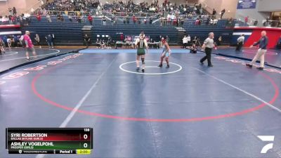 138 lbs Quarterfinal - Ashley Vogelpohl, Prosper (Girls) vs Syri Robertson, Dallas Skyline (Girls)