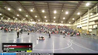 193 lbs Champ. Round 3 - Matthew White, Bountiful vs Kyler Horne, Box Elder