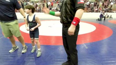 73 lbs Consi Of 8 #2 - Ryker Stacy, Lassiter Jr Trojans Wrestling Club vs Sam Loggins, Grizzly Wrestling Club