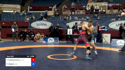 77 kg Consolation - Vladyslav Dombrovskiy, Army WCAP vs Peyton Walsh, Marines