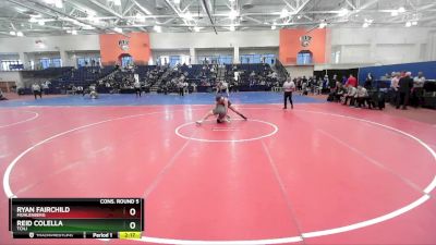 184 lbs Cons. Round 5 - Ryan Fairchild, Muhlenberg vs Reid Colella, TCNJ