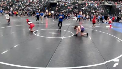 145-164 lbs Round 2 - Athena Alvarez, Kearney Matcats vs Bailey Manka, Doniphan Trumbull