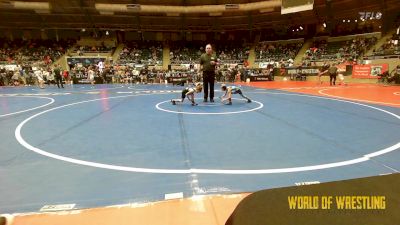 46 lbs Consi Of 8 #1 - Beau Atwell, TNWA vs Owen Williamson, Nebraska Wrestling Academy