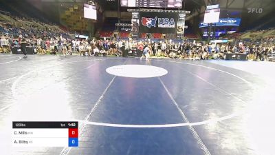 120 lbs Rnd Of 64 - Chase Mills, Minnesota vs Adam Bilby, Kansas