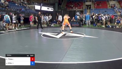 152 lbs Cons 32 #1 - Lyndon Thies, Illinois vs Jaden Ellis, Oregon