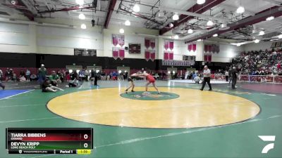 145 lbs Champ. Round 1 - Devyn Kripp, Long Beach Poly vs Tiarra Bibbens, Oxnard