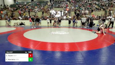 100 lbs Quarterfinal - Colt Taylor, South Paulding Junior Spartans Wrestling Club vs Cooper Mariakis, Georgia