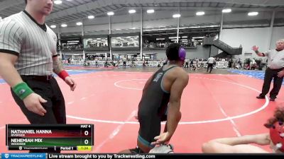 190 lbs Quarterfinal - Nehemiah Mix, Woodside vs Nathaniel Hanna, Riverside