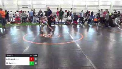 60 lbs Round 2 - Arian Rideoutt, 84 Athletes vs Mitchell Bach, Grindhouse Wrestling Club