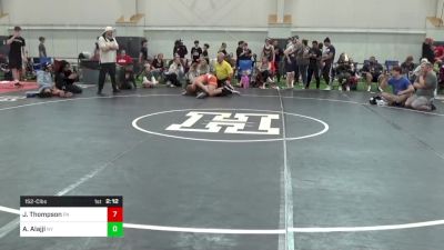 152-C lbs Round Of 16 - Jordan Thompson, PA vs Abdelraheem Alajji, NY