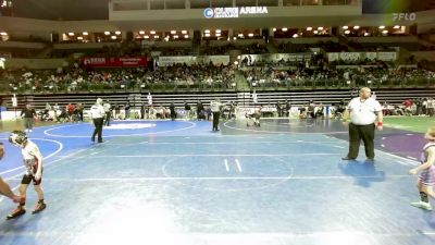 50 lbs Consi Of 16 #2 - Colton Masker, Belvidere vs Pj Woods, Bitetto Trained Wrestling