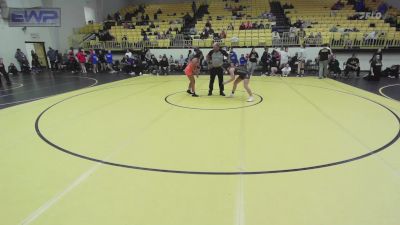 130 lbs Rr Rnd 2 - Kasey Adame, Sallisaw HS vs Adyson (Ady) Lewis, Ardmore Girls HS