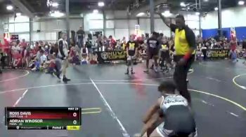 96 lbs Round 2 (6 Team) - Adrian Windsor, POWA vs Ross Davis, Fight Club