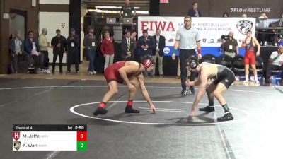 133 lbs Consolation - Michael Jaffe, Harvard vs Andrew Wert, Army