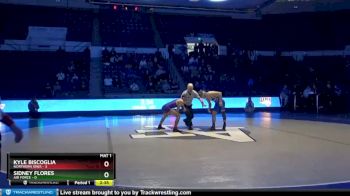 133 lbs Finals (2 Team) - Sidney Flores, Air Force vs Kyle Biscoglia, Northern Iowa