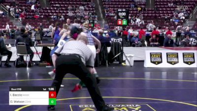 112 lbs Quarterfinal - Isabella Baccio, Manheim Township-G vs Daylee Watson, Conneaut-G