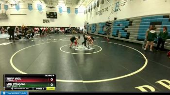 126 lbs Round 4 (10 Team) - Tripp Vigil, Central vs Luis Vasquez, Kelly Walsh